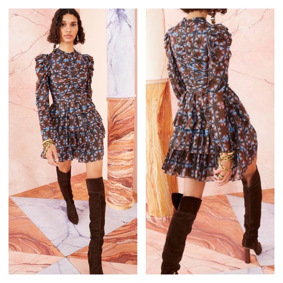 Ulla Johnson Dresses & Skirts - Ulla Johnson Siya Dress twilight prism size 10 NWT